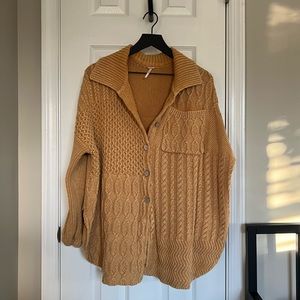 Free People Sweater Cardigan